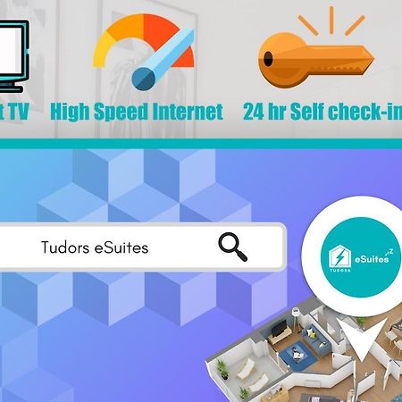 Tudors Esuites 3 Bed House Garden & Netflix 버밍엄 외부 사진